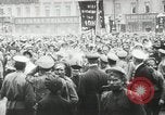 Image of Russian people demonstrating in Kronstadt Russia, 1924, second 14 stock footage video 65675064327