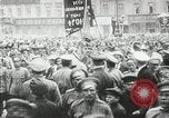 Image of Russian people demonstrating in Kronstadt Russia, 1924, second 16 stock footage video 65675064327