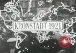 Image of Russian people demonstrating in Kronstadt Russia, 1924, second 22 stock footage video 65675064327