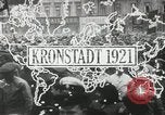 Image of Russian people demonstrating in Kronstadt Russia, 1924, second 24 stock footage video 65675064327