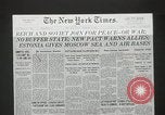 Image of Molotov-Ribbentrop Pact Poland, 1940, second 33 stock footage video 65675064330