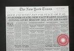 Image of Molotov-Ribbentrop Pact Poland, 1940, second 35 stock footage video 65675064330