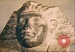 Image of Egyptian sculptures and Amenemhet Egypt, 1951, second 4 stock footage video 65675064344