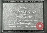 Image of fur industry United States USA, 1930, second 10 stock footage video 65675064354