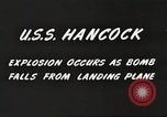 Image USS Hancock théâtre du Pacifique, 1945, de la seconde 11 séquences d'archives historiques vidéo 65675064396
