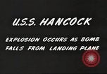 Image USS Hancock théâtre du Pacifique, 1945, de la seconde 12 séquences d'archives historiques vidéo 65675064396
