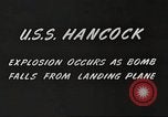 Image USS Hancock théâtre du Pacifique, 1945, de la seconde 17 séquences d'archives historiques vidéo 65675064396
