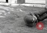 Image of Marines training at Jump School United States USA, 1958, second 18 stock footage video 65675064399