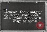 Image of Fordson tractors United States USA, 1924, second 10 stock footage video 65675064405