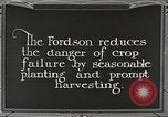Image of Fordson tractors United States USA, 1924, second 58 stock footage video 65675064405