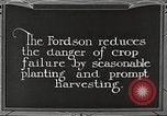 Image of Fordson tractors United States USA, 1924, second 61 stock footage video 65675064405
