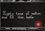 Image of iron and steel factory United States USA, 1922, second 27 stock footage video 65675064415