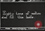 Image of iron and steel factory United States USA, 1922, second 34 stock footage video 65675064415