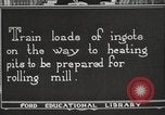 Image of iron and steel factory United States USA, 1922, second 10 stock footage video 65675064416