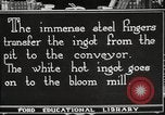 Image of iron and steel factory United States USA, 1922, second 37 stock footage video 65675064416
