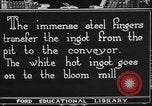 Image of iron and steel factory United States USA, 1922, second 41 stock footage video 65675064416