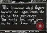 Image of iron and steel factory United States USA, 1922, second 43 stock footage video 65675064416