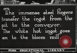 Image of iron and steel factory United States USA, 1922, second 44 stock footage video 65675064416