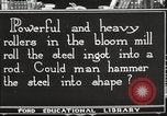 Image of iron and steel factory United States USA, 1922, second 6 stock footage video 65675064417