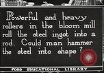 Image of iron and steel factory United States USA, 1922, second 12 stock footage video 65675064417
