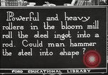 Image of iron and steel factory United States USA, 1922, second 13 stock footage video 65675064417