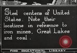 Image of steel factory United States USA, 1922, second 3 stock footage video 65675064418
