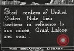 Image of steel factory United States USA, 1922, second 6 stock footage video 65675064418