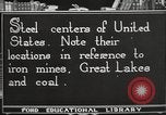 Image of steel factory United States USA, 1922, second 8 stock footage video 65675064418