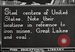 Image of steel factory United States USA, 1922, second 9 stock footage video 65675064418