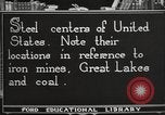 Image of steel factory United States USA, 1922, second 11 stock footage video 65675064418