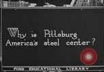 Image of steel factory United States USA, 1922, second 58 stock footage video 65675064418