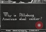 Image of steel factory United States USA, 1922, second 59 stock footage video 65675064418