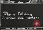Image of steel factory United States USA, 1922, second 60 stock footage video 65675064418
