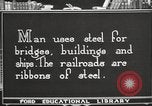 Standbild Eisen und Stahl United States USA, 1922, aus Sekunde 4 historischem Filmmaterial Videoclip 65675064419