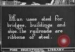 Standbild Eisen und Stahl United States USA, 1922, aus Sekunde 8 historischem Filmmaterial Videoclip 65675064419