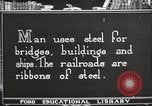Standbild Eisen und Stahl United States USA, 1922, aus Sekunde 10 historischem Filmmaterial Videoclip 65675064419