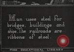 Standbild Eisen und Stahl United States USA, 1922, aus Sekunde 12 historischem Filmmaterial Videoclip 65675064419