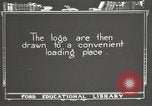 Standbild Holzindustrie United States USA, 1920, aus Sekunde 15 historischem Filmmaterial Videoclip 65675064422