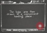 Standbild Holzindustrie United States USA, 1920, aus Sekunde 16 historischem Filmmaterial Videoclip 65675064422