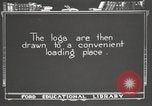 Standbild Holzindustrie United States USA, 1920, aus Sekunde 18 historischem Filmmaterial Videoclip 65675064422
