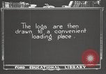 Standbild Holzindustrie United States USA, 1920, aus Sekunde 19 historischem Filmmaterial Videoclip 65675064422