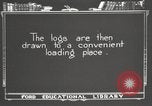 Standbild Holzindustrie United States USA, 1920, aus Sekunde 21 historischem Filmmaterial Videoclip 65675064422