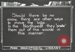 Standbild Holzindustrie United States USA, 1920, aus Sekunde 6 historischem Filmmaterial Videoclip 65675064423