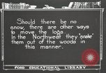Standbild Holzindustrie United States USA, 1920, aus Sekunde 13 historischem Filmmaterial Videoclip 65675064423