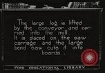 Image of lumber industry United States USA, 1920, second 3 stock footage video 65675064425