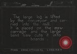 Image of lumber industry United States USA, 1920, second 19 stock footage video 65675064425
