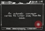 Image of lumber industry United States USA, 1920, second 53 stock footage video 65675064425