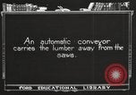 Image of lumber industry United States USA, 1920, second 54 stock footage video 65675064425