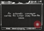 Image of lumber industry United States USA, 1920, second 57 stock footage video 65675064425