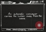 Image of lumber industry United States USA, 1920, second 58 stock footage video 65675064425
